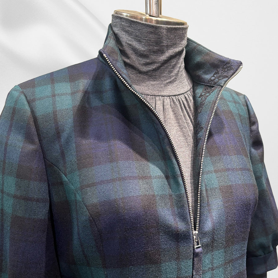 MA2518-JKTANVYM0 バルーンジャケット