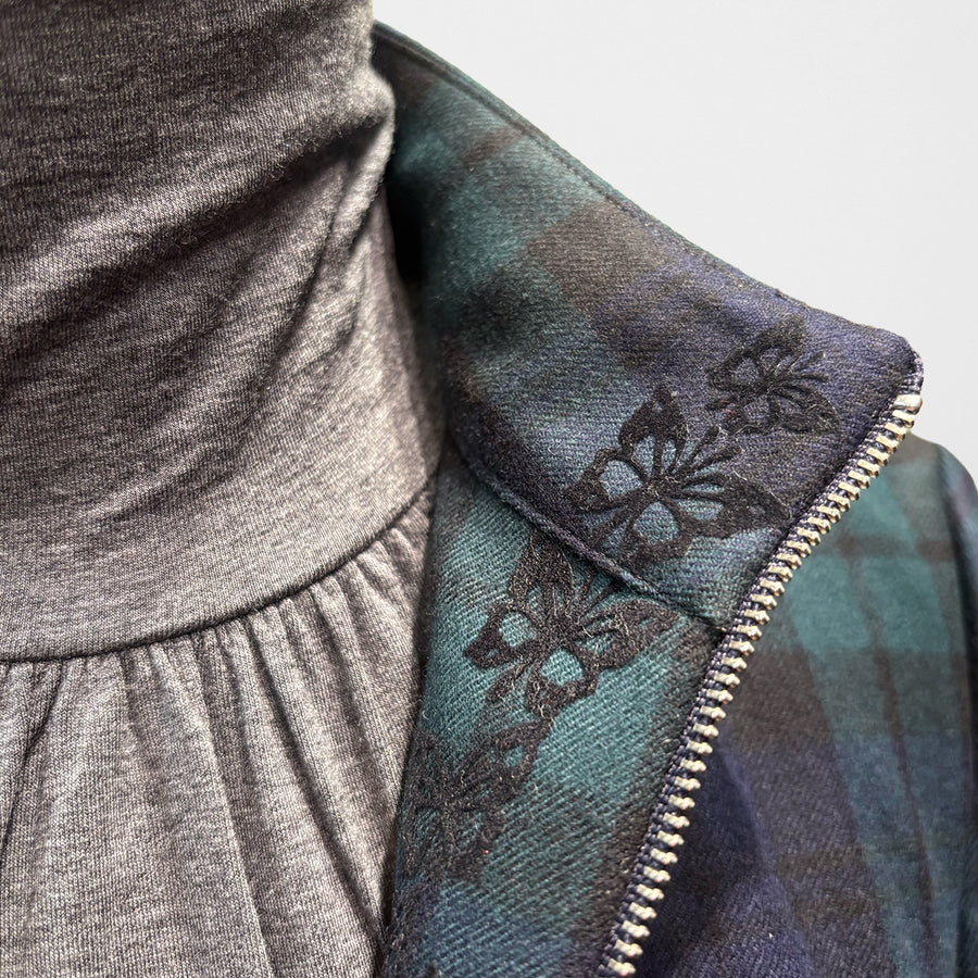 MA2518-JKTANVYM0 バルーンジャケット